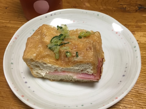 栃尾の油揚げ ✦ベーコン挟み焼き✦